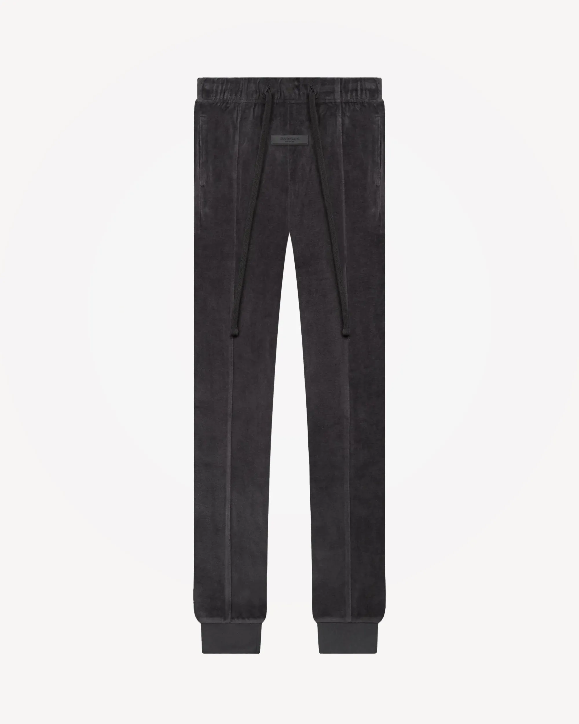 Women's Velour Track Pant in Iron