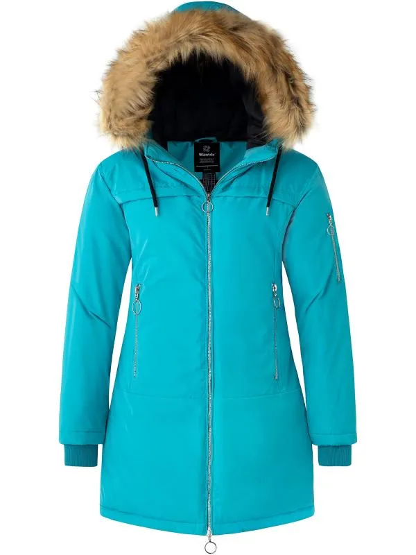 Women's Waterproof Winter Jackets Warm Puffer Coats Renewable Fabric