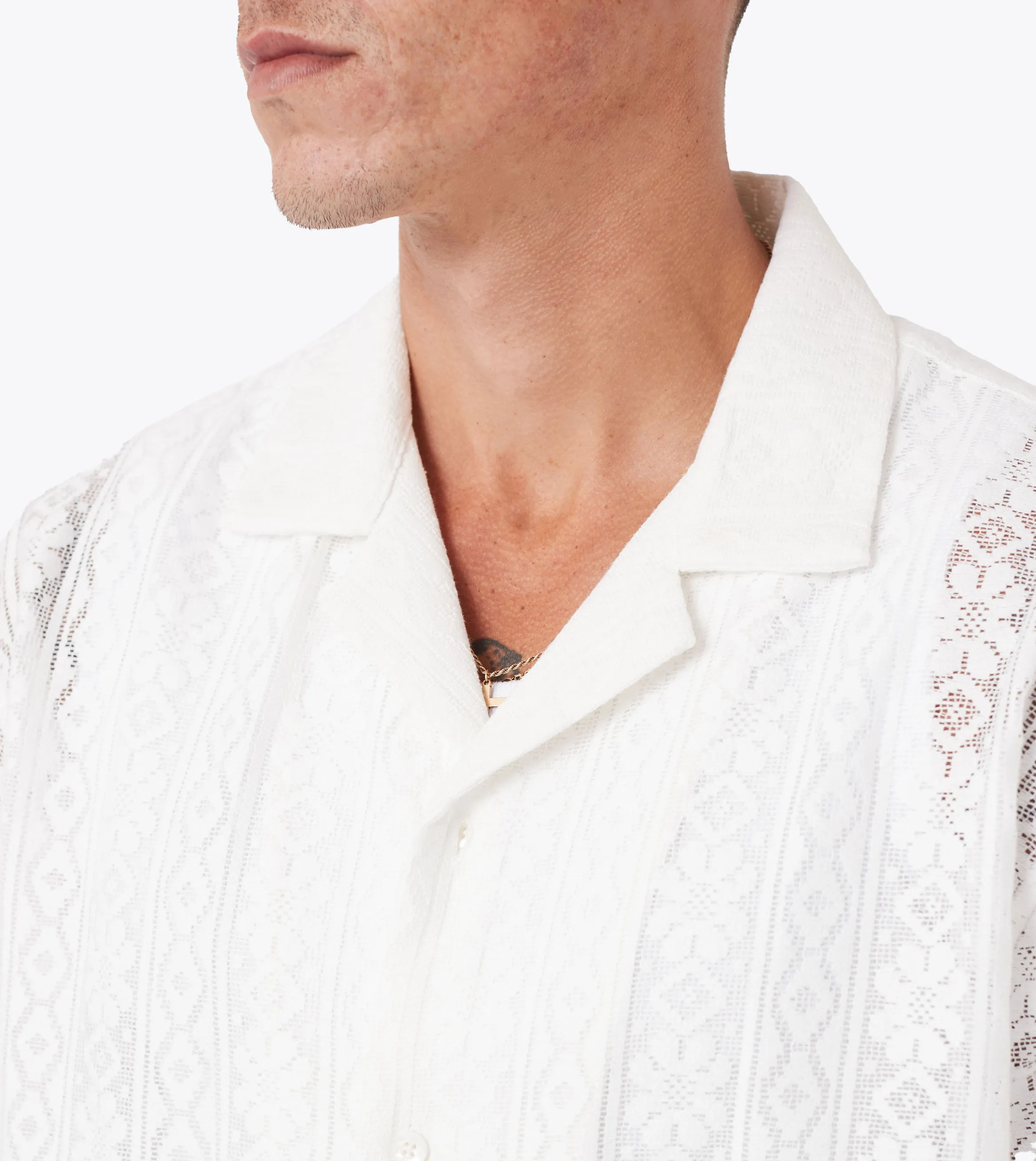 ZDS Lace Shirt White