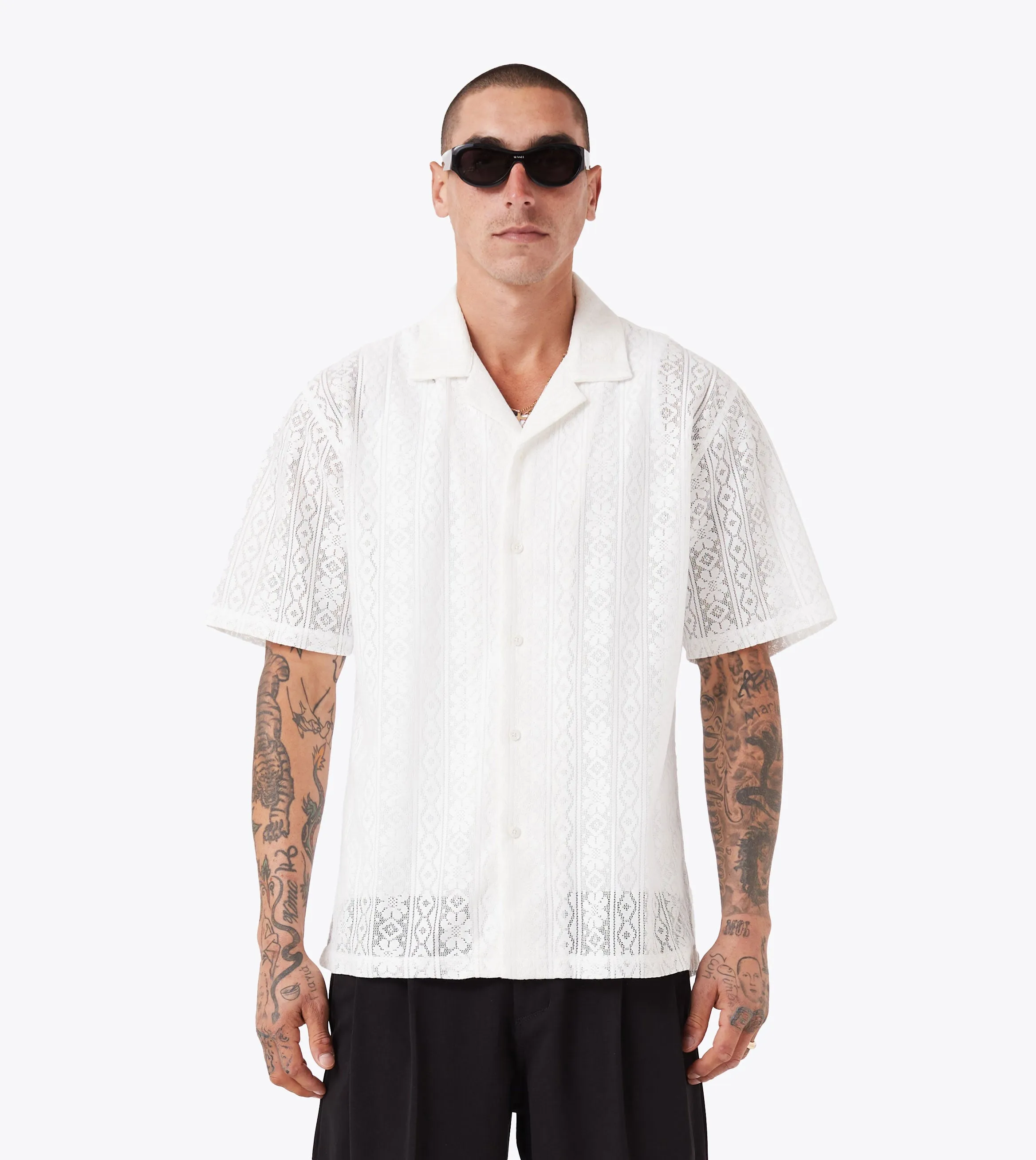 ZDS Lace Shirt White